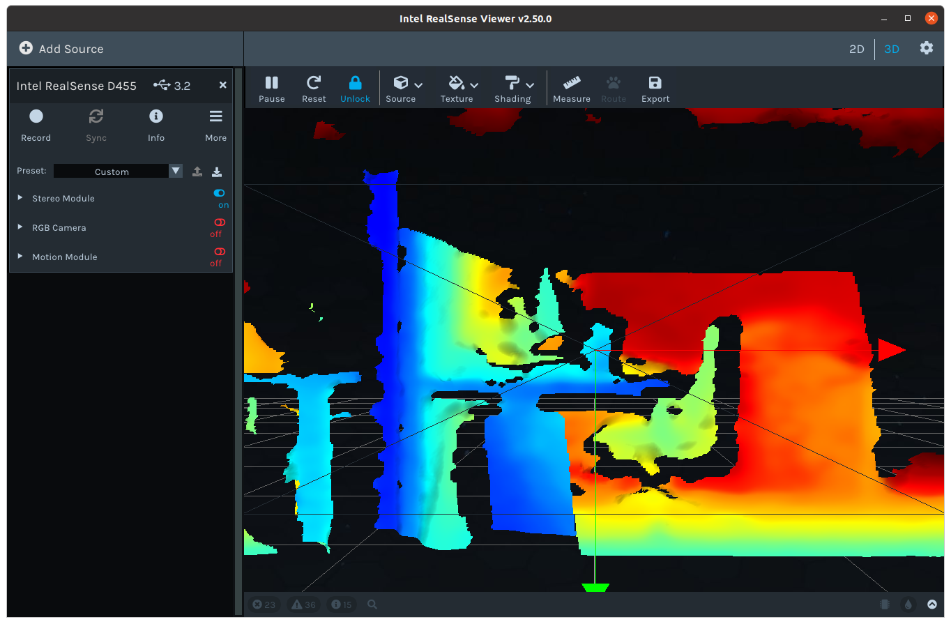 Realsense Viewer