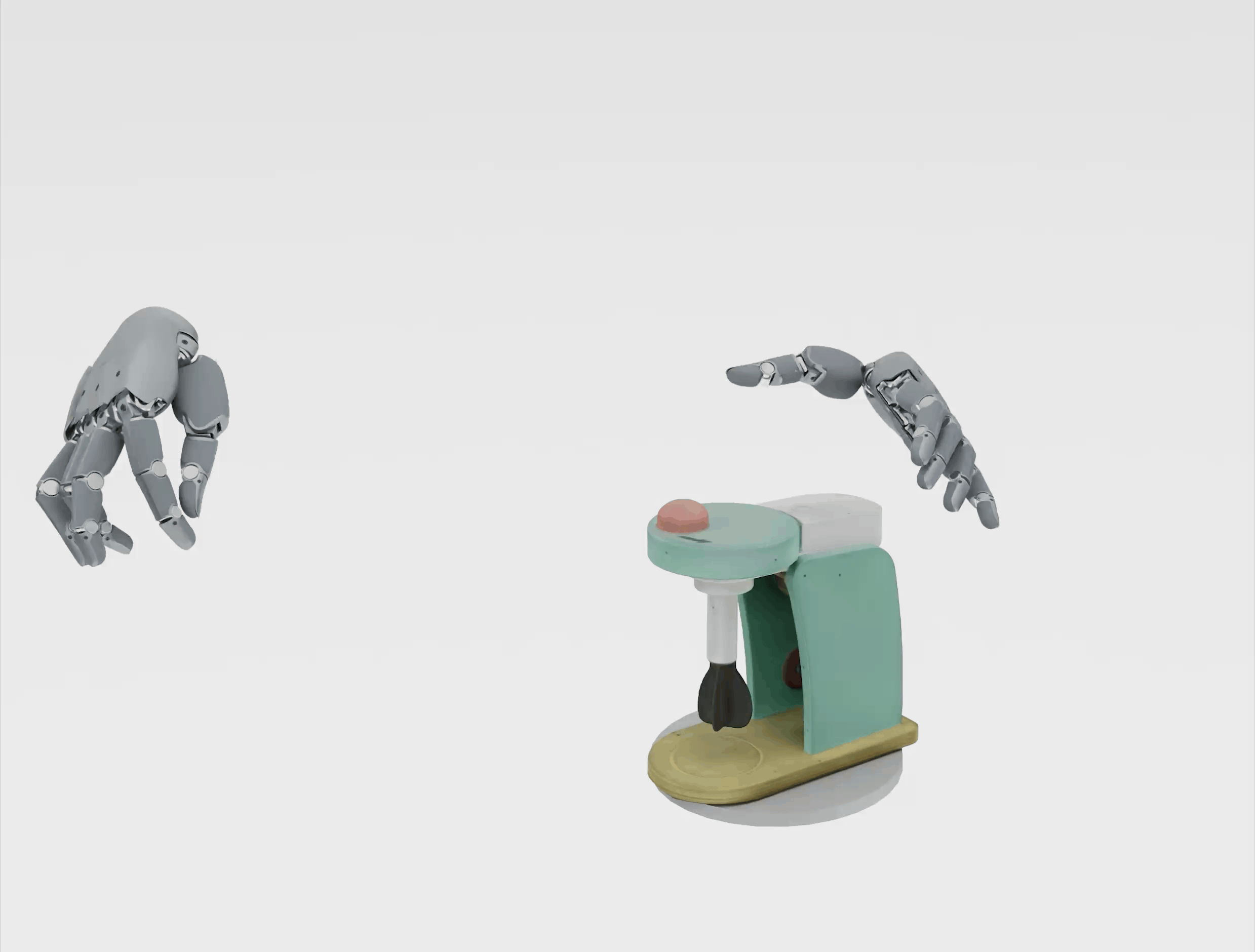 Grounded robot policies in Isaac Lab